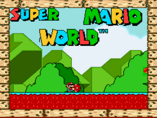 Super Mario World Hack by Unknown Title Screen